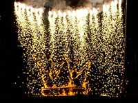 crown and waterfall